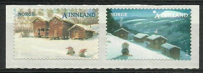 Znaczek Norwegia 2008 Mi 1669-1670 Czyste **