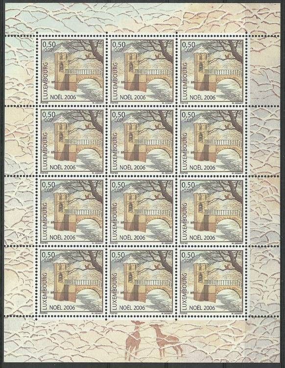 Znaczek Luksemburg 2006 Mi ark 1723 Czyste **
