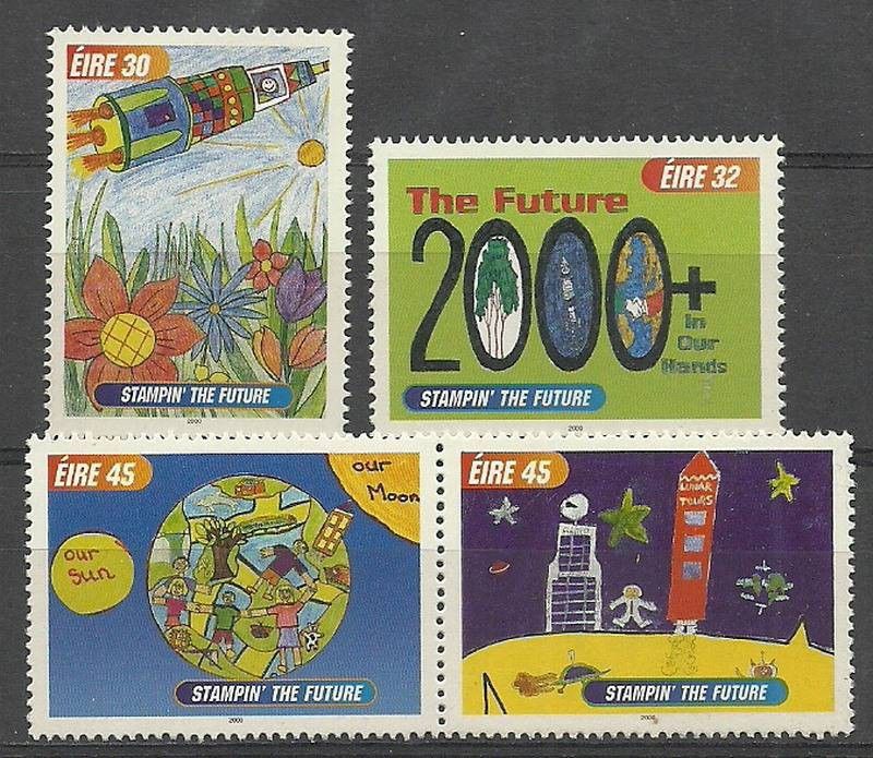 Znaczek Irlandia 2000 Mi 1241-1244 Czyste **