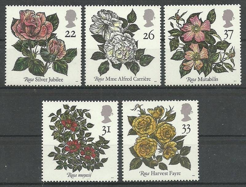 Znaczek Wielka Brytania 1991 Mi 1345-1349 Czyste **