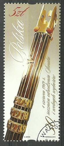 Znaczek Polska 2019 Mi abo 5126 Fi abo 4976 Stemplowane