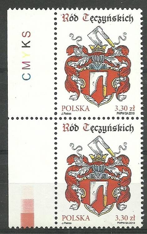 Znaczek Polska 2019 Mi 5137 Fi 4987 Czyste **