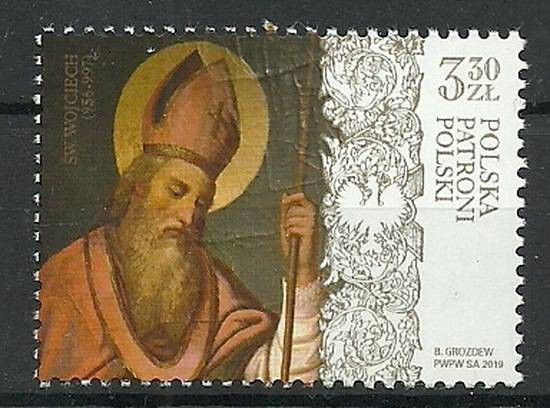 Znaczek Polska 2019 Mi 5105 Fi 4955 Czyste **