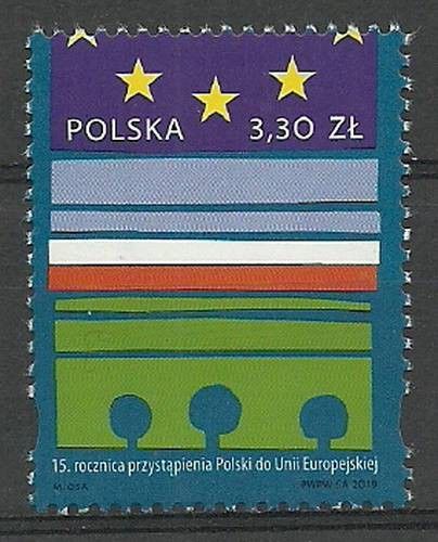 Znaczek Polska 2019 Mi 5111 Fi 4961 Czyste **