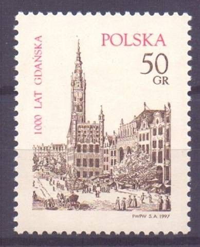 Znaczek Polska 1997 Mi 3640 Fi 3492 Czyste **