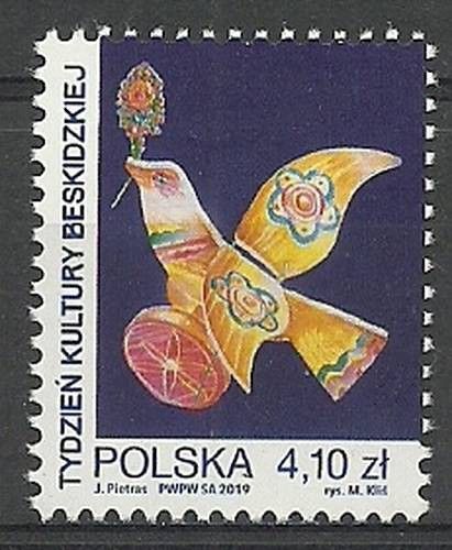 Znaczek Polska 2019 Mi 5128 Fi 4978 Czyste **