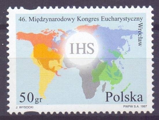 Znaczek Polska 1997 Mi 3649 Fi 3501 Czyste **