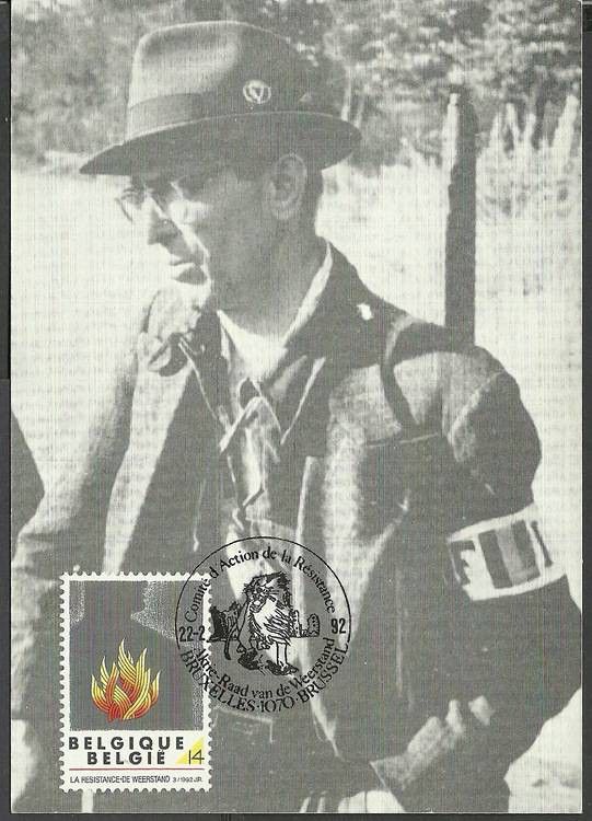 Znaczek Belgia 1992 Mi 2496 Karta Max