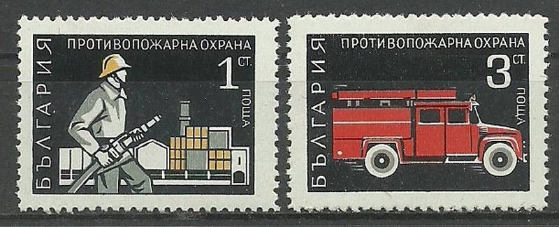 Znaczek Bułgaria 1970 Mi 2034-2035 Czyste **