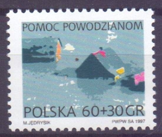 Znaczek Polska 1997 Mi 3669 Fi 3521 Czyste **