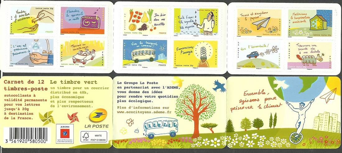 Znaczek Francja 2014 Mi mh 5804-5815 Czyste **