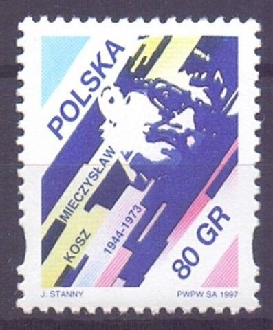 Znaczek Polska 1997 Mi 3675 Fi 3527 Czyste **