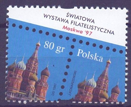 Znaczek Polska 1997 Mi 3677 Fi 3529 Czyste **