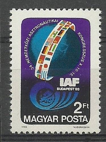 Znaczek Węgry 1983 Mi 3643 Czyste **