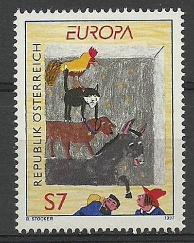 Znaczek Austria 1997 Mi 2221 Czyste **