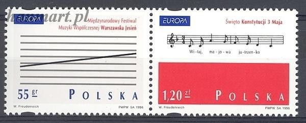 Znaczek Polska 1998 Mi 3714-3715 Fi 3566-3567 Czyste **