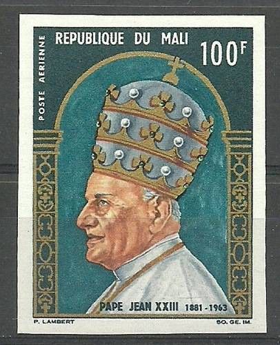 Znaczek Mali 1965 Mi 114B Czyste **