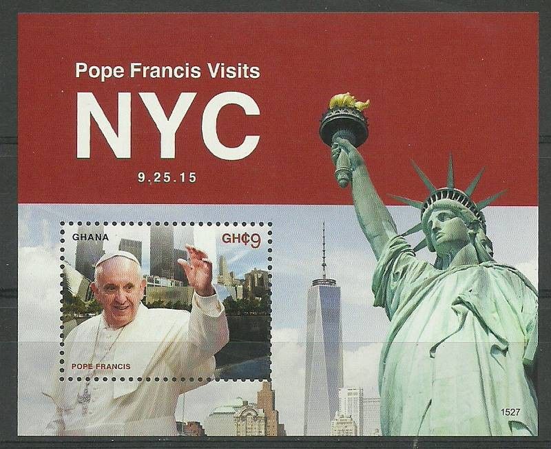 Znaczek Ghana 2015 Mi bl 574 Czyste **
