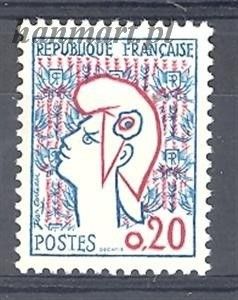 Znaczek Francja 1961 Mi 1335 Czyste **