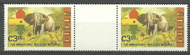 Znaczek Ghana 1982 Mi 943 Czyste **