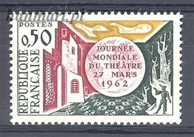 Znaczek Francja 1962 Mi 1387 Czyste **