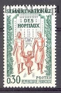 Znaczek Francja 1962 Mi 1393 Czyste **