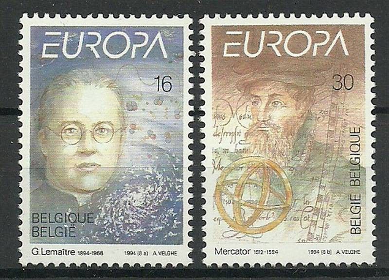 Znaczek Belgia 1994 Mi 2607-2608 Czyste **