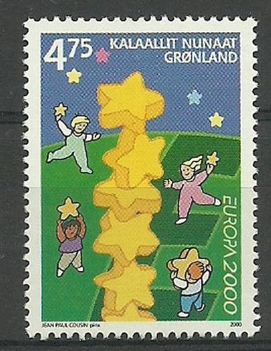 Znaczek Grenlandia 2000 Mi 355 Czyste **