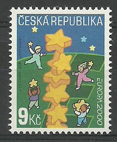 Znaczek Czechy 2000 Mi 256 Czyste **