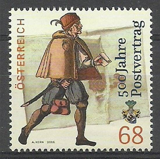 Znaczek Austria 2016 Mi 3259 Czyste **