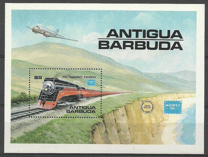 Znaczek Antigua i Barbuda 1986 Mi bl 110 Czyste **