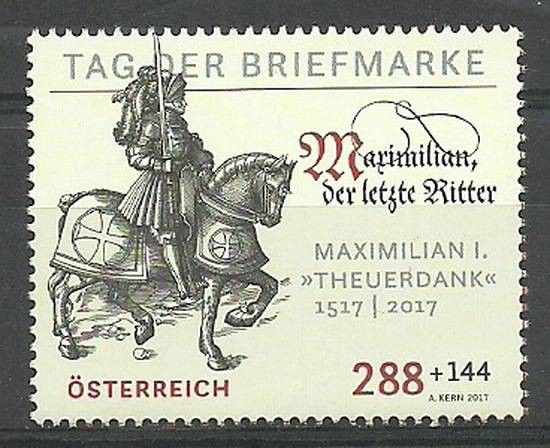 Znaczek Austria 2017 Mi 3362 Czyste **