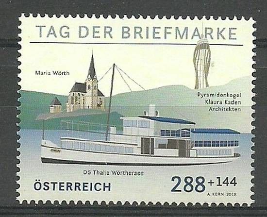 Znaczek Austria 2018 Mi 3399 Czyste **