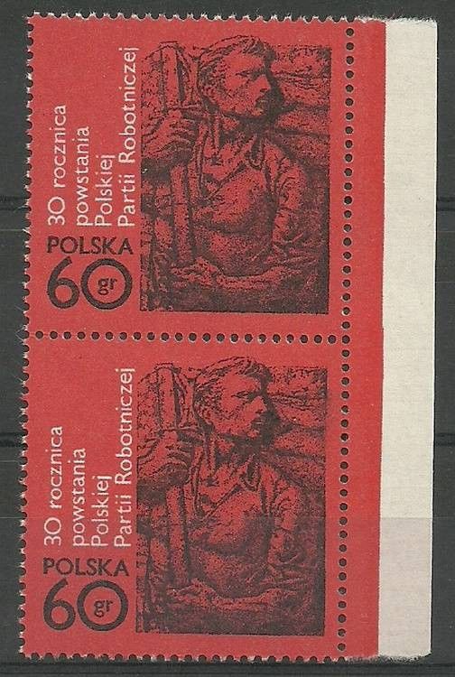 Znaczek Polska 1972 Mi 2142 Fi 1995 Czyste **
