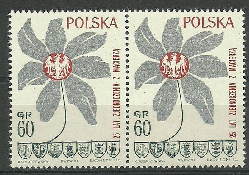 Znaczek Polska 1970 Mi 2000 Fi 1858 Czyste **
