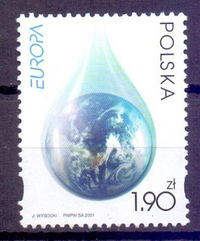Znaczek Polska 2001 Mi 3886 Fi 3736 Czyste **