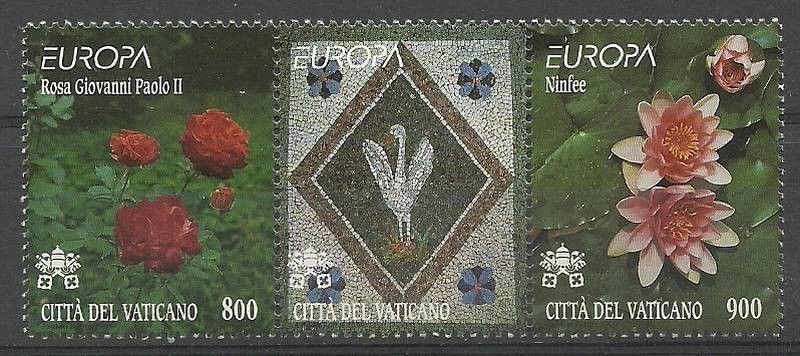 Znaczek Watykan 1999 Mi 1277-1278 Czyste **