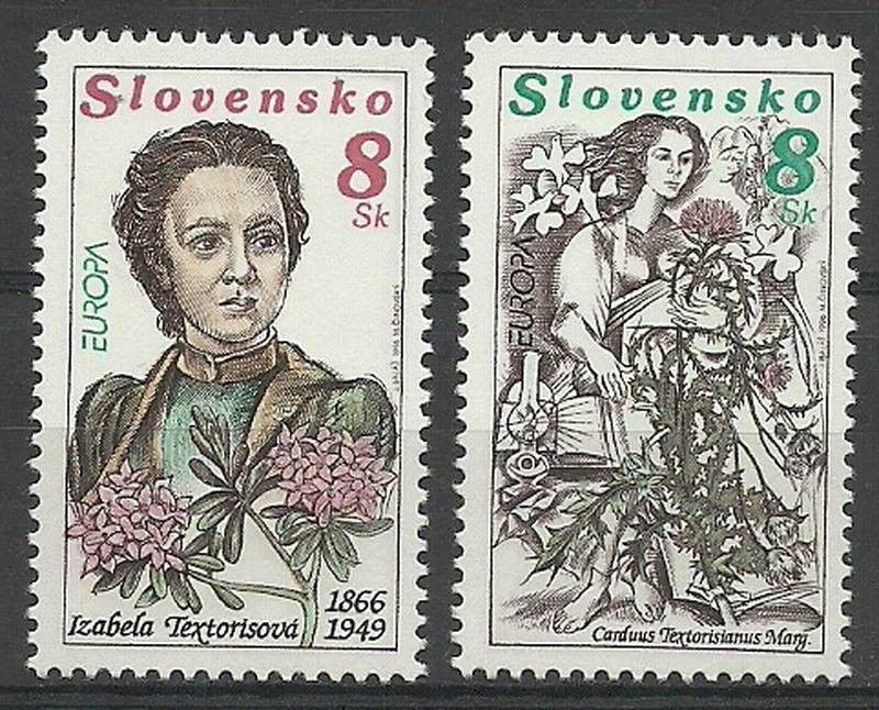 Znaczek Słowacja 1996 Mi 250-251 Czyste **