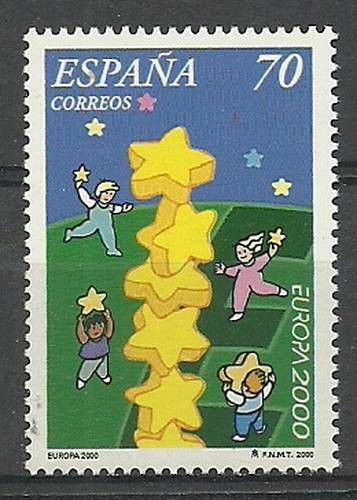 Znaczek Hiszpania 2000 Mi 3540 Czyste **