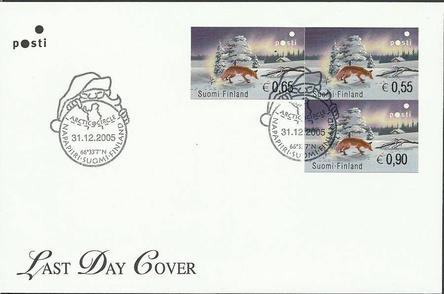 Znaczek Finlandia 2005 Mi aut(2005) FDC