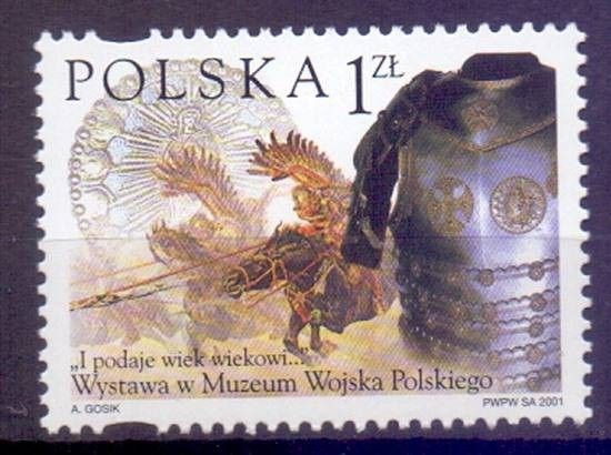 Znaczek Polska 2001 Mi 3919 Fi 3769 Czyste **