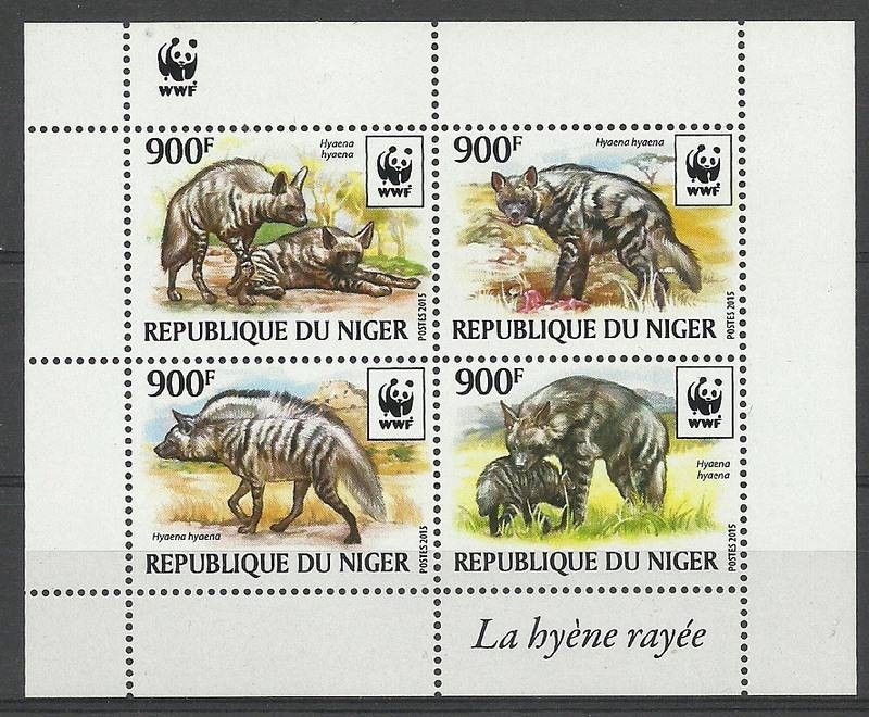 Znaczek Niger 2015 Mi ark 3742-3745 Czyste **