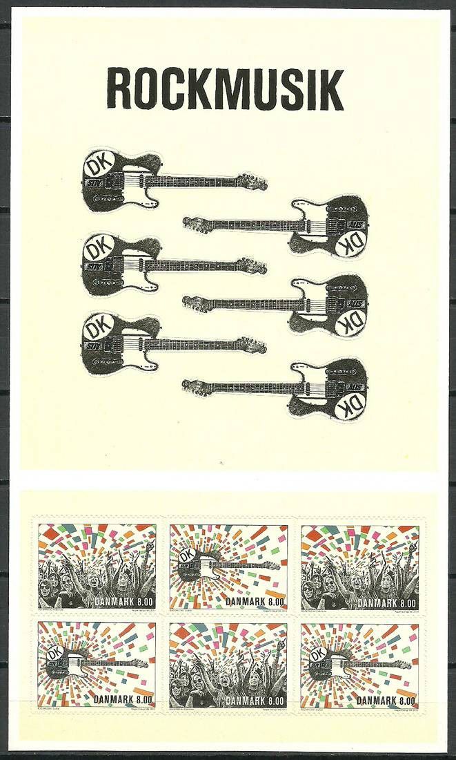 Znaczek Dania 2013 Mi fol 1744-1745C Czyste **