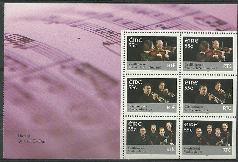 Znaczek Irlandia 2007 Mi h-blatt 131 Czyste **