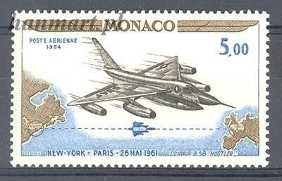 Znaczek Monako 1964 Mi 771 Czyste **