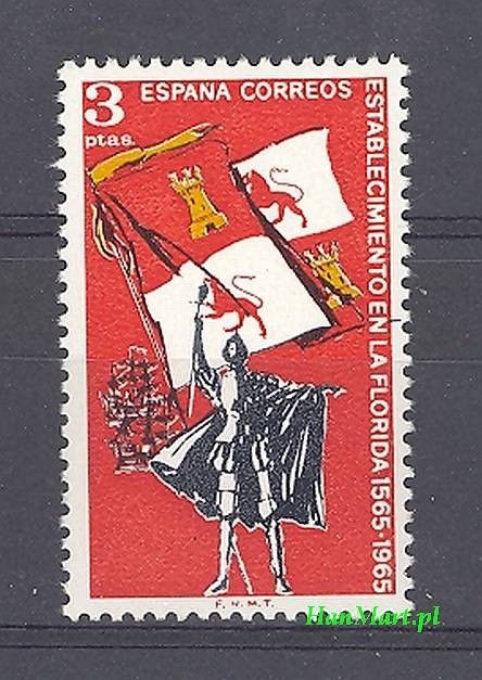 Znaczek Hiszpania 1965 Mi 1561 Czyste **