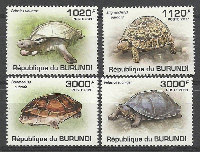 Znaczek Burundi 2011 Mi 2086-2089 Czyste **