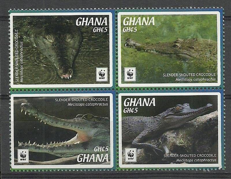 Znaczek Ghana 2016 Mi 4691-4694 Czyste **