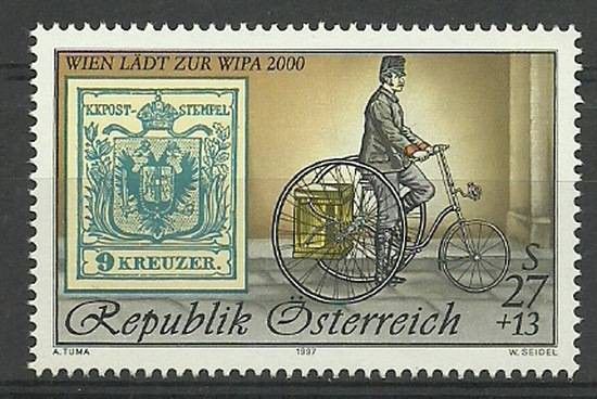 Znaczek Austria 1997 Mi 2222II Czyste **