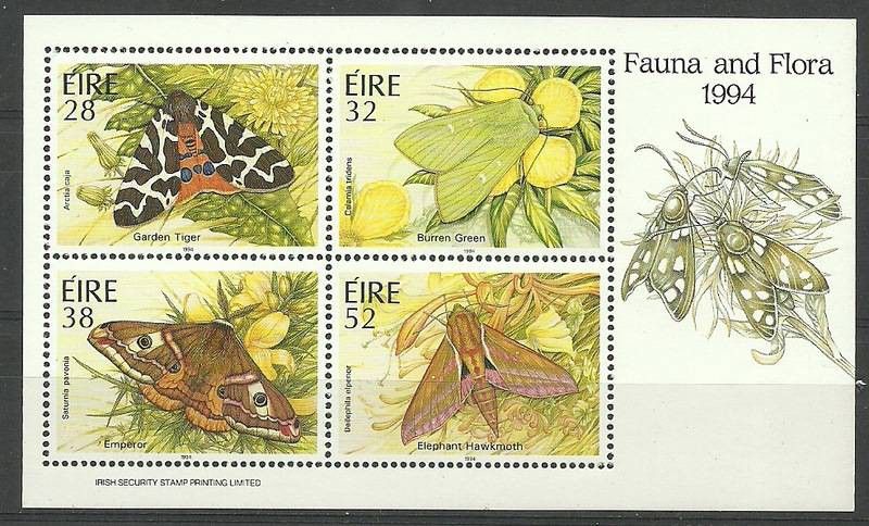 Znaczek Irlandia 1994 Mi bl 13 Czyste **